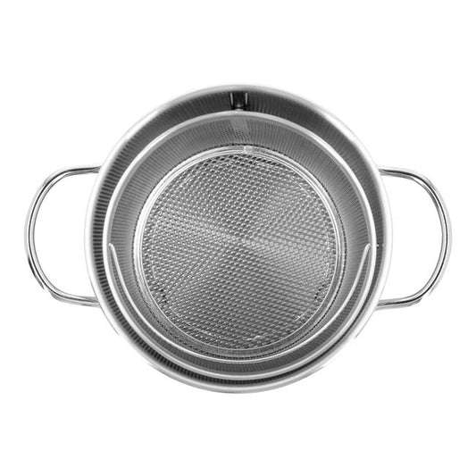 4.8 qt Asparagus/Pasta Cooker Set, 18/10 Stainless Steel