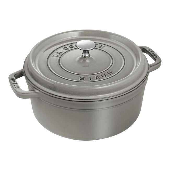 4 qt, Round, Dutch Oven, Graphite Grey