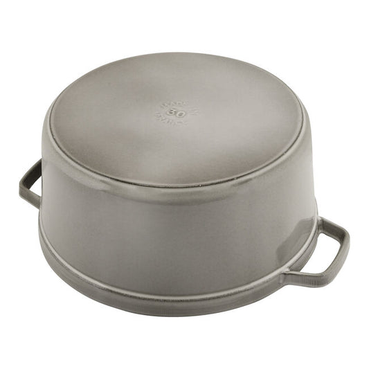 4 qt, Round, Dutch Oven, Graphite Grey