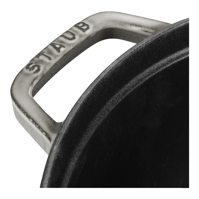 4 qt, Round, Dutch Oven, Graphite Grey