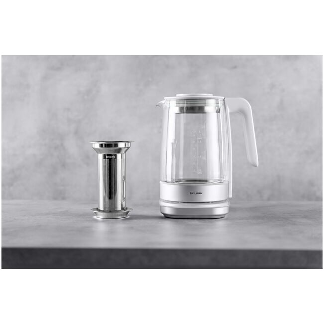 1.7 l, Glass Kettle - Silver