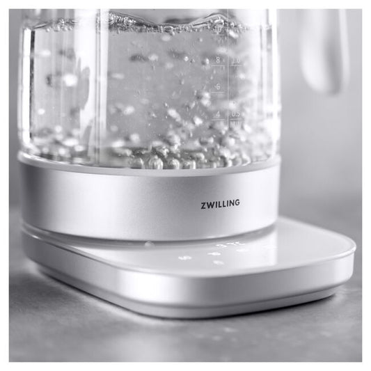 1.7 l, Glass Kettle - Silver