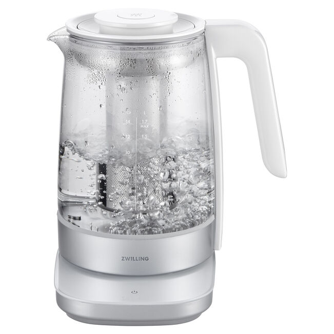 1.7 l, Glass Kettle - Silver