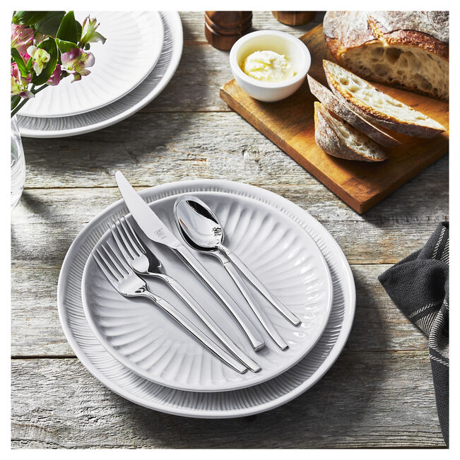 45-pc Flatware Set, 18/10 Stainless Steel