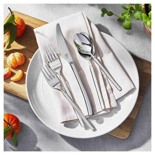 45-pc Flatware Set, 18/10 Stainless Steel