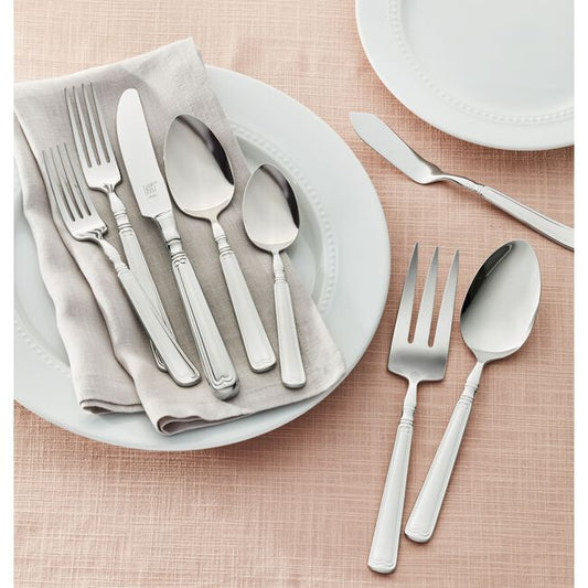 45-pc Flatware Set, 18/10 Stainless Steel