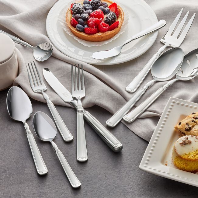 45-pc Flatware Set, 18/10 Stainless Steel