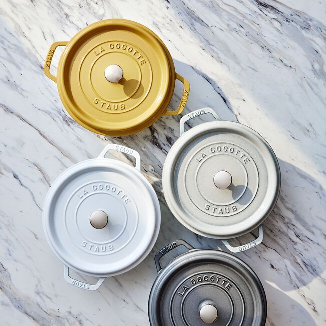 4 qt, Round, Dutch Oven, Graphite Grey