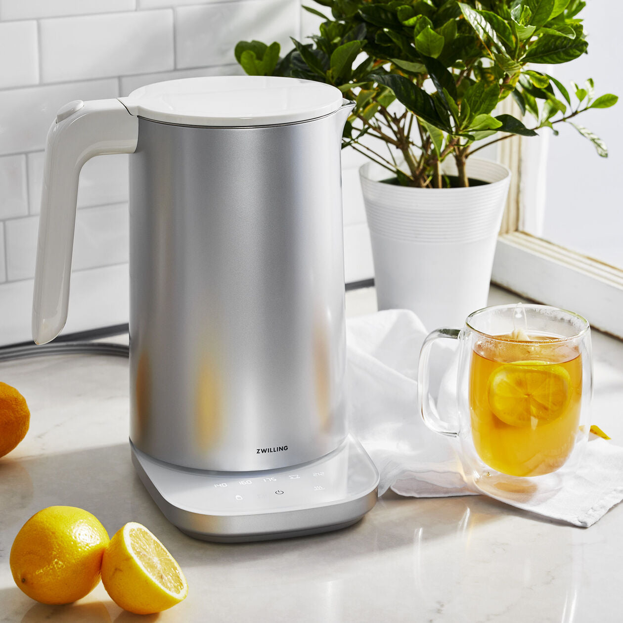 1.5 l, Cool Touch Kettle Pro - Silver