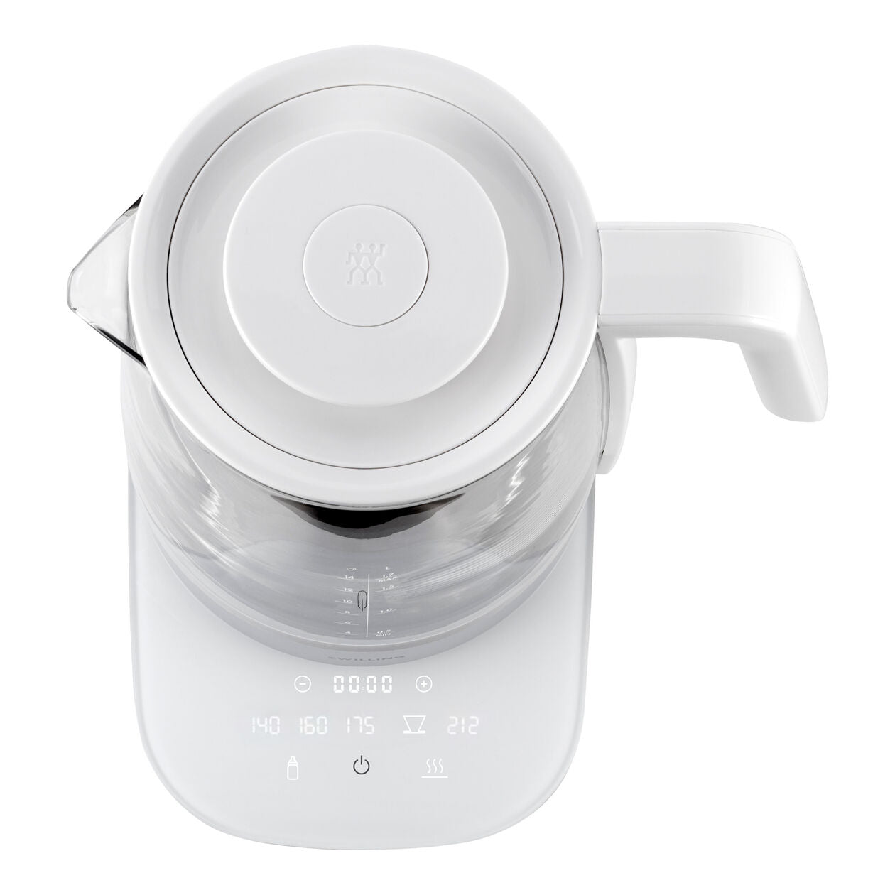 1.7 l, Glass Kettle - Silver