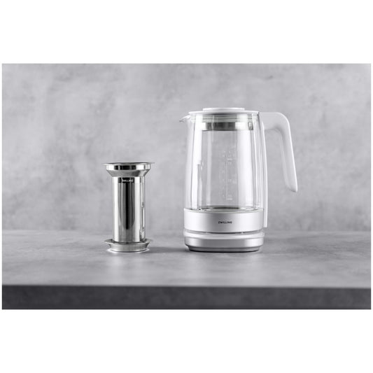 1.7 l, Glass Kettle - Silver