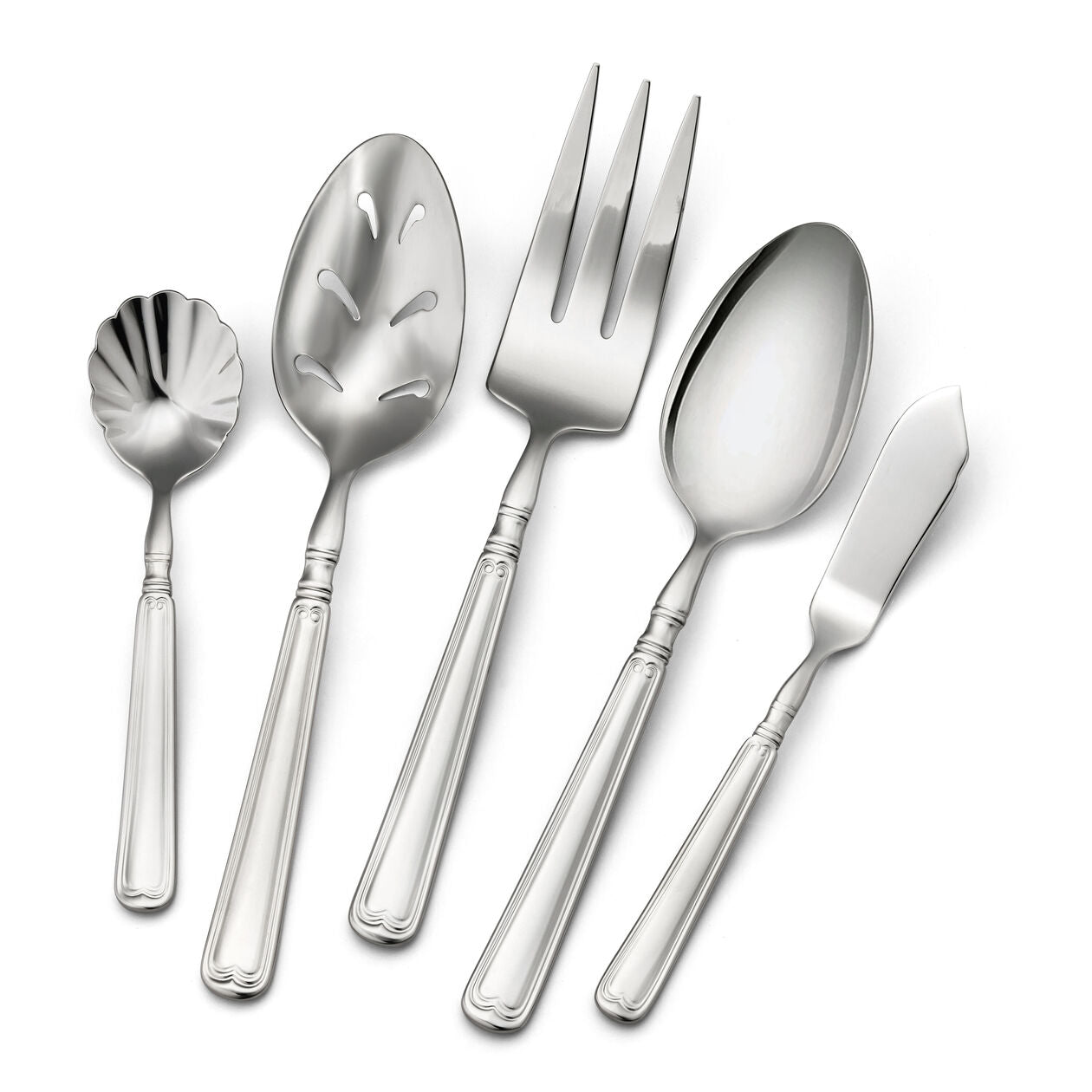 45-pc Flatware Set, 18/10 Stainless Steel