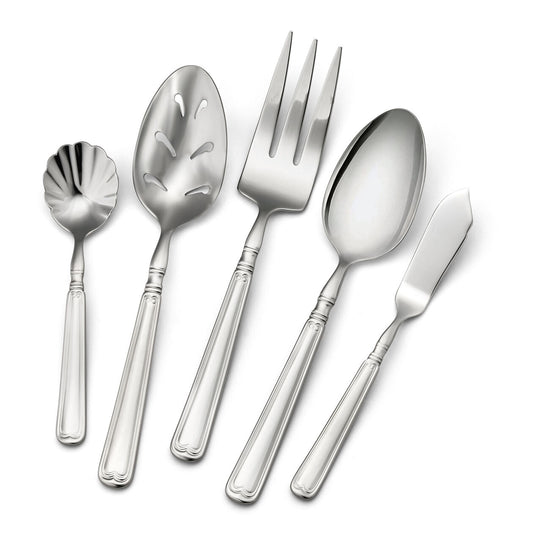 45-pc Flatware Set, 18/10 Stainless Steel