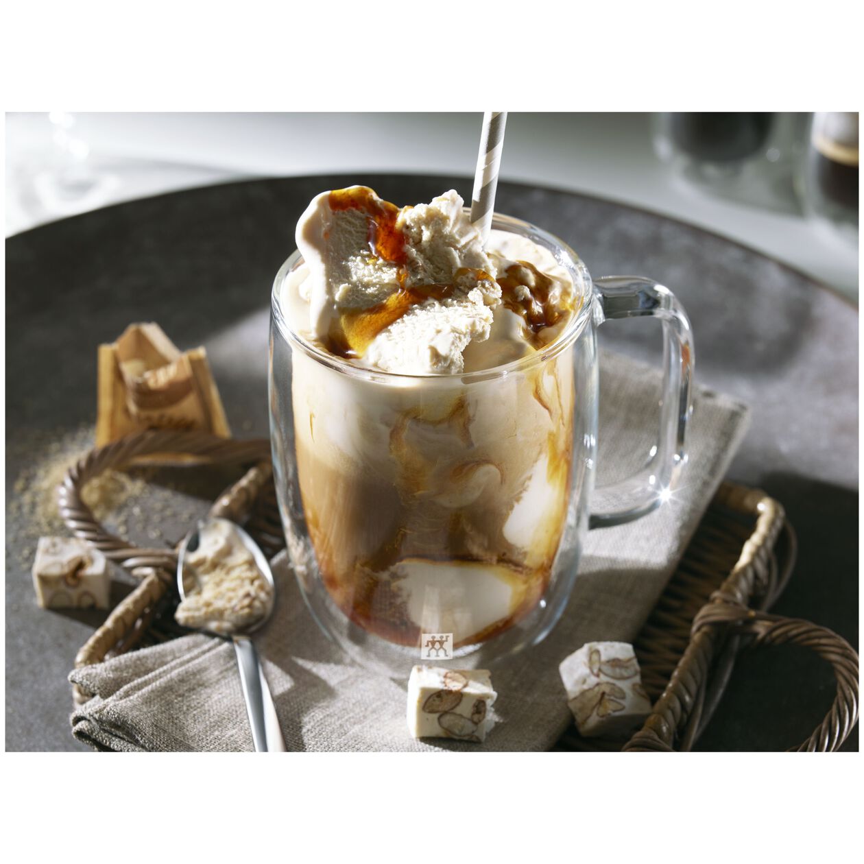 12-oz-/-2-pc Coffee Glass Mug Set