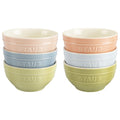 4.5-inch / 6-pc, Bowl set macaron, mixed colors