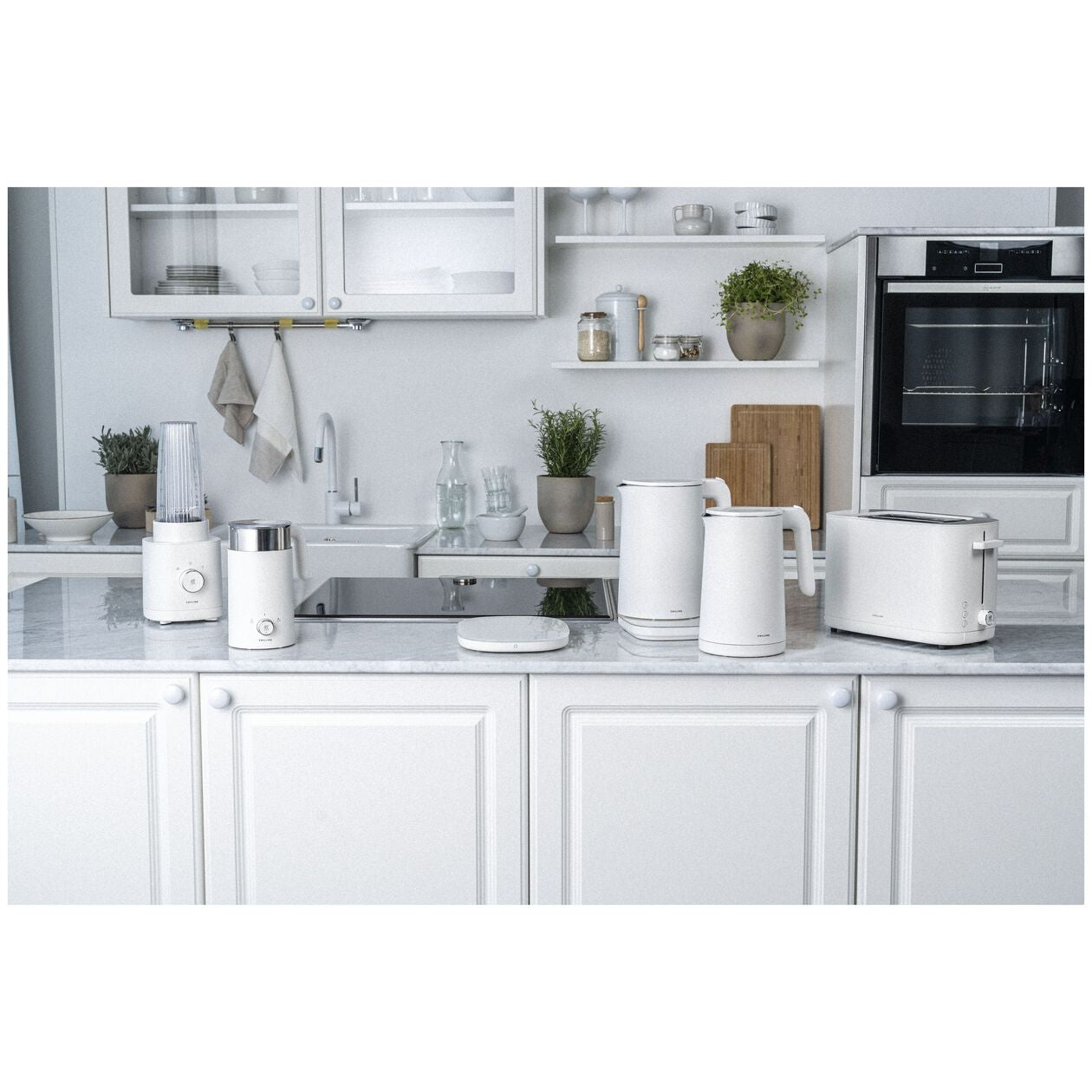 1 l, Cool Touch Electric Kettle - White