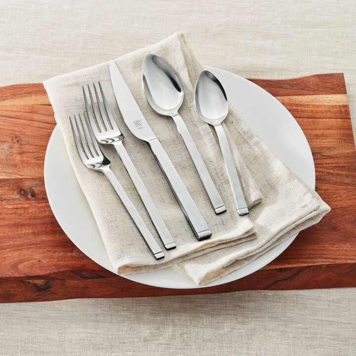 45-pc Flatware Set, 18/10 Stainless Steel