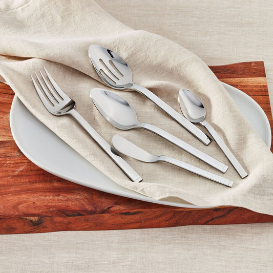 45-pc Flatware Set, 18/10 Stainless Steel