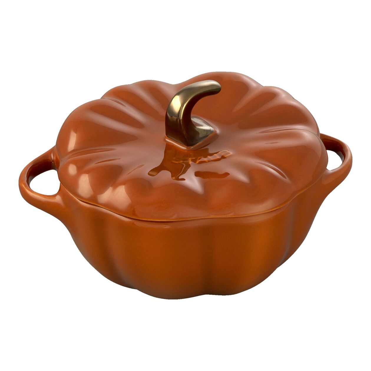 0.5 qt, Pumpkin, Petite Dutch Oven, Burnt Orange