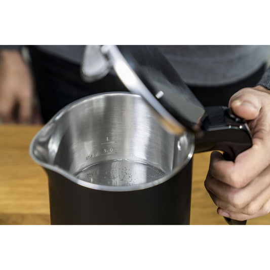 1 l, Cool Touch Electric Kettle - Black Matte