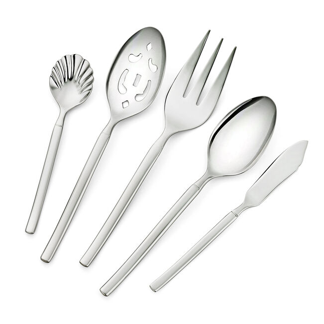 45-pc Flatware Set, 18/10 Stainless Steel